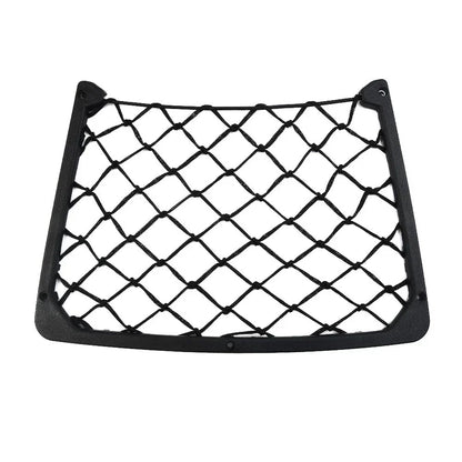 2x Car Large Storage Net Plastic Phone Magazine Holder Elastic-Mesh Bag for Car