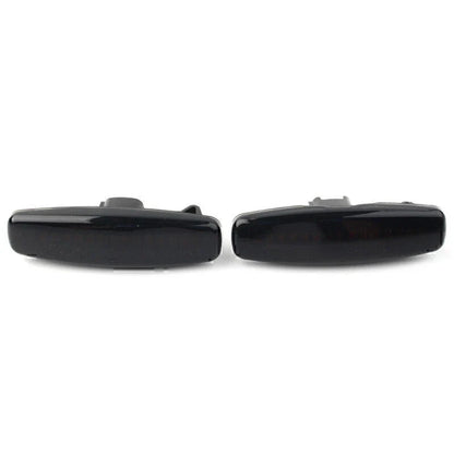 Black LED Sequential Side Marker Lights for Infiniti EX25 M35 Q60 Q70 QX50 (2008-2020)