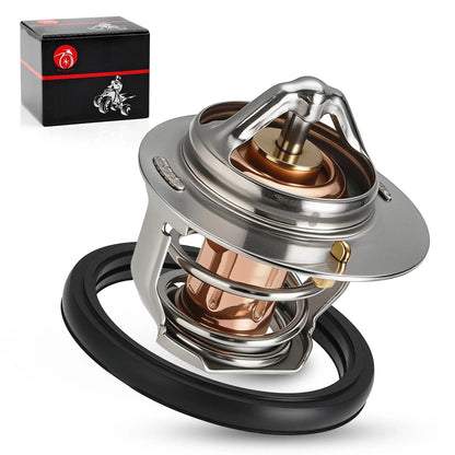Thermostat w/ O-Ring for Kawasaki Mule 1000 PRO-DXT PRO-DX (2000–2008)