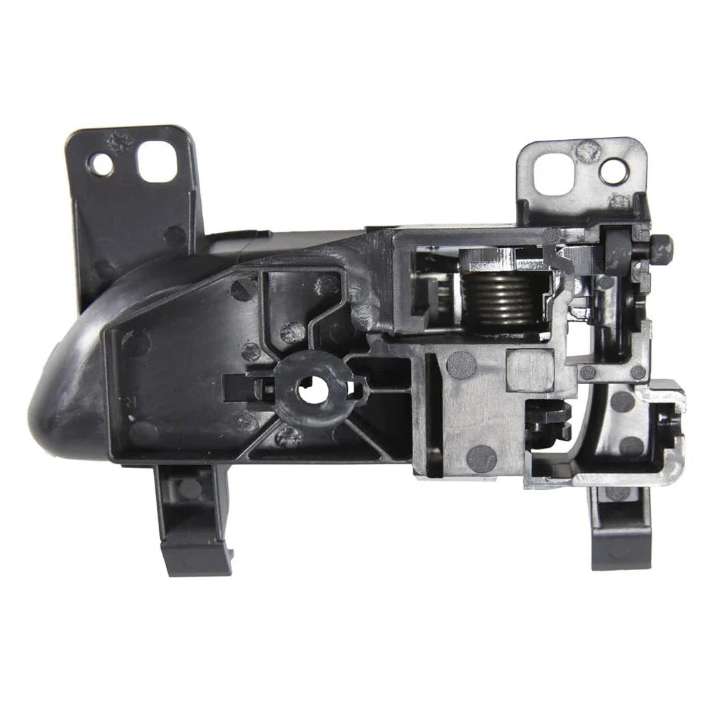 Black Inside Right Door Handle with Chrome Lever for Subaru Toyota