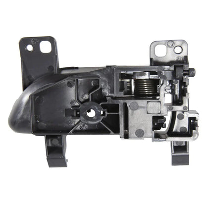 Black Inside Right Door Handle with Chrome Lever for Subaru Toyota