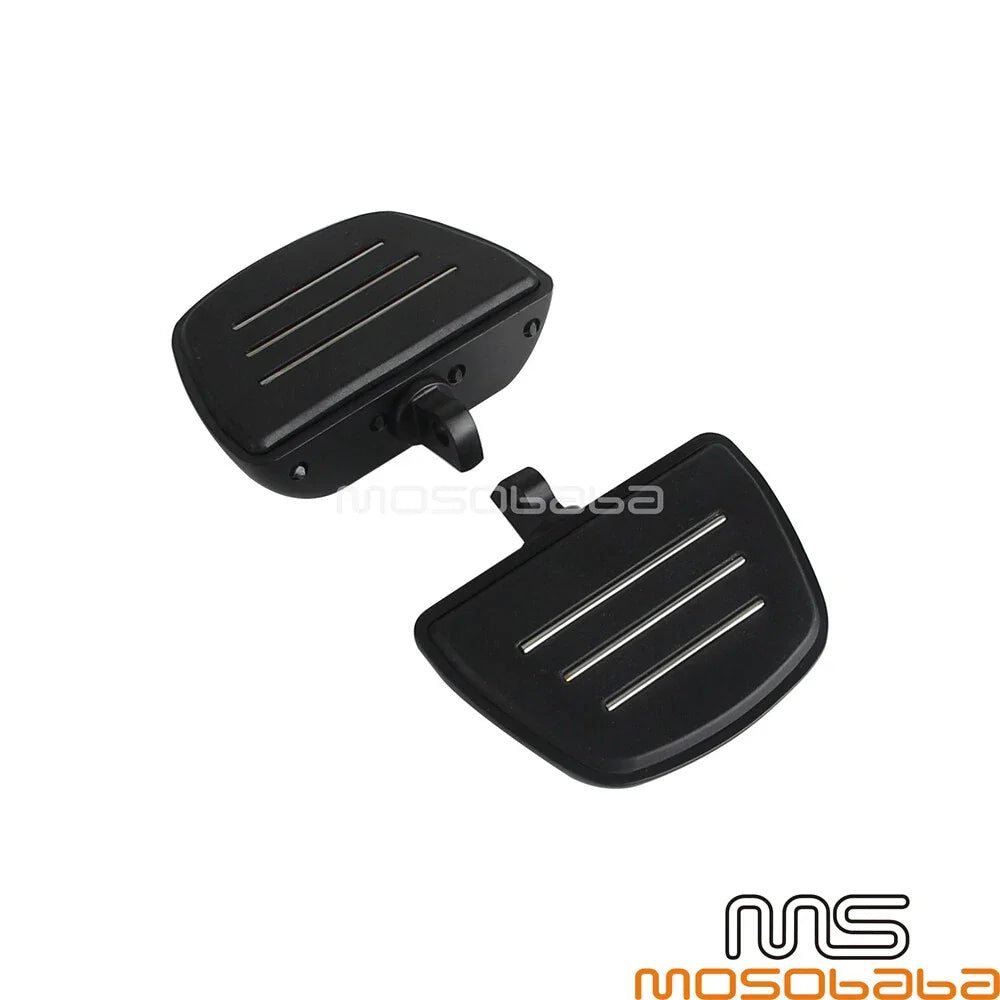 Black Rear Foot Pegs Set for Harley Breakout CVO Pro Street FXSE (2016-2017)