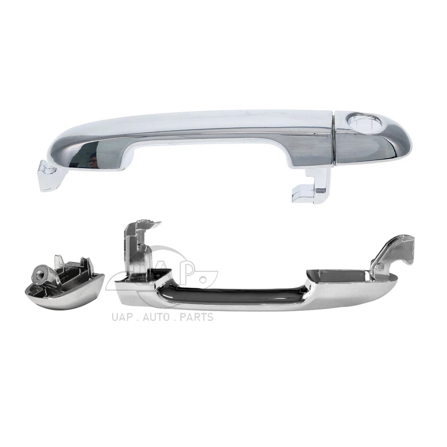 2 x Front Left & Right Outer Door Handle Chrome for Hyundai i20 PB (2009–2015)