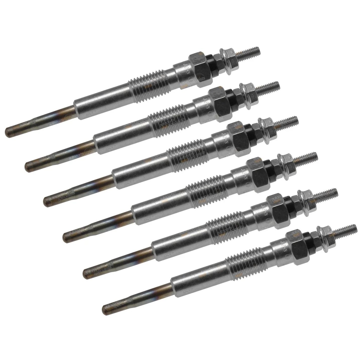 6 x Glow Plugs for Landcruiser HZJ105 4.2L 1HZ Diesel (1998–2007)