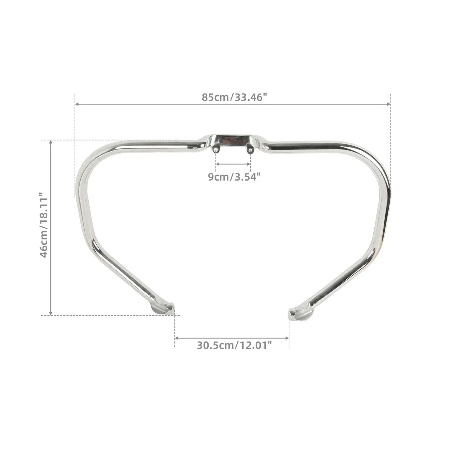 Chrome Engine Guard Highway Crash Bar for Indian Chief Chieftain (2014-2023)