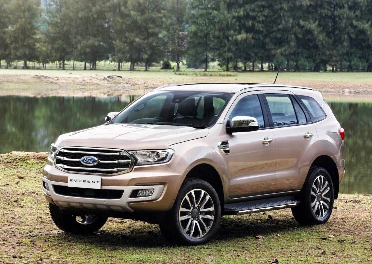 4 x Matte Black Body Cladding for Ford Everest UAII (2018-2021)