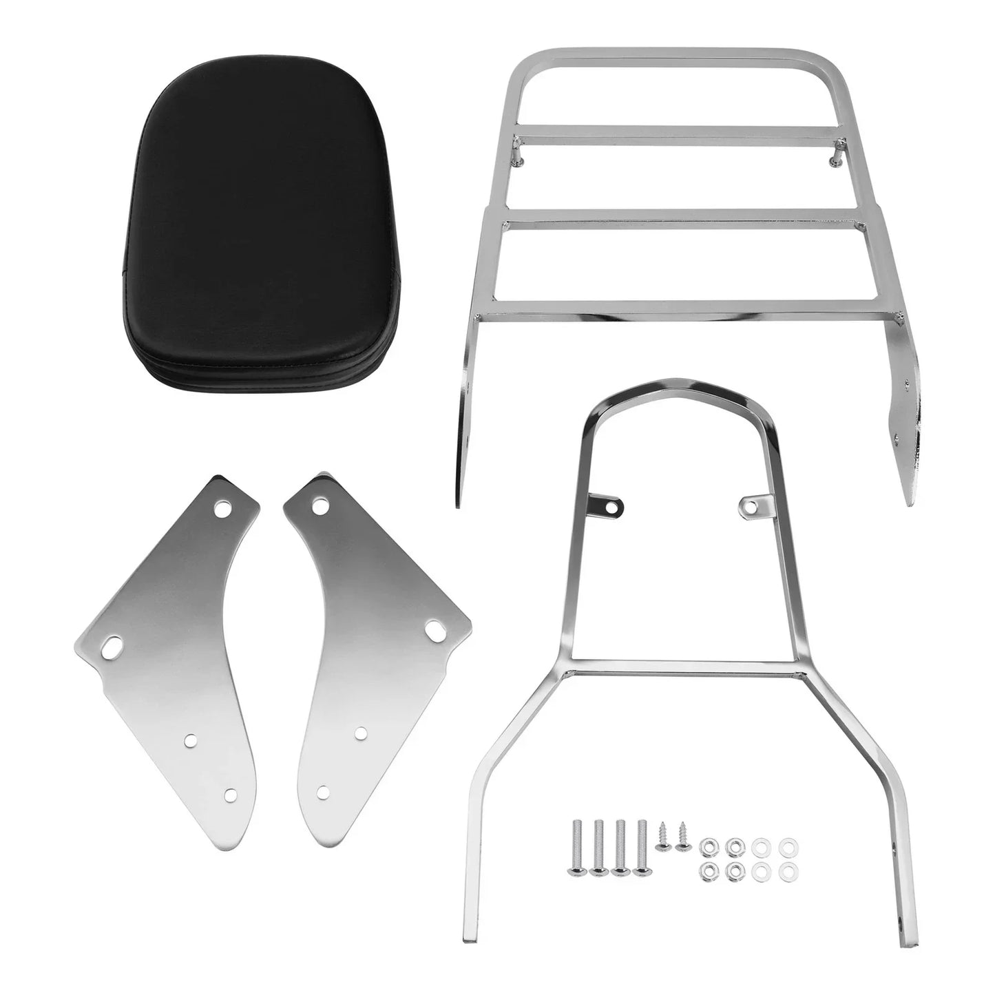 Backrest Sissy Bar & Luggage Rack for Honda Shadow SABRE ACE 1100 (1997-2003)