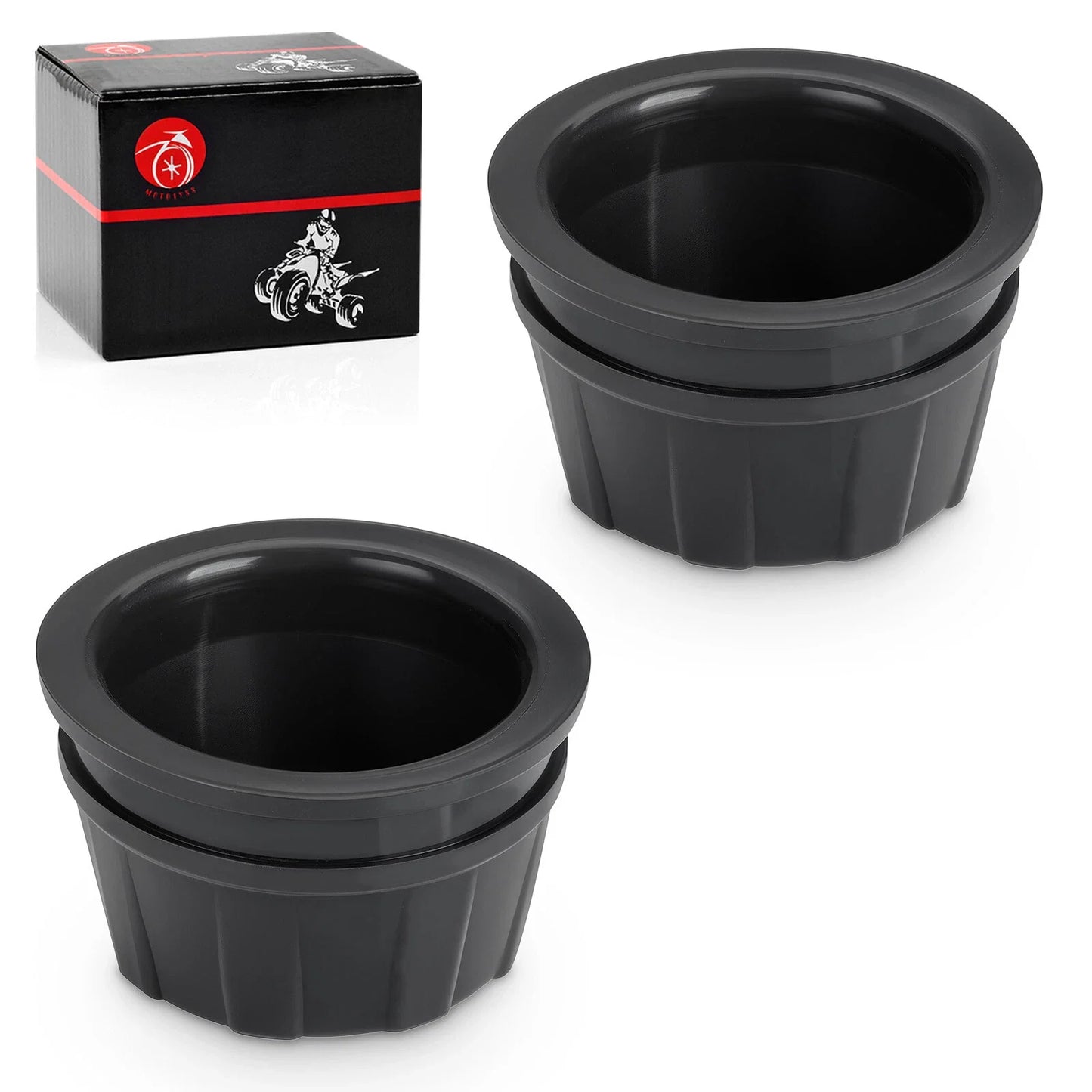 2 x Wheel Center Caps for Honda Rubicon 500 TRX500 FA FGA FPA 4x4 (2001–2011)