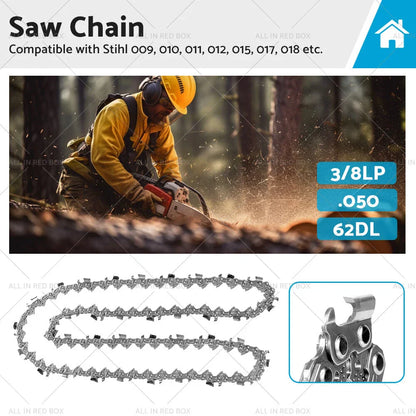 3/8LP 050 62DL Semi Chisel Chainsaw Chain for Stihl (Various Years)