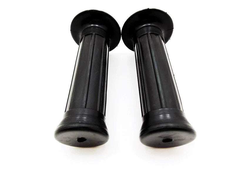 Black Hand Grip Set for Suzuki RM400 (1978-1980) - Left & Right Pair