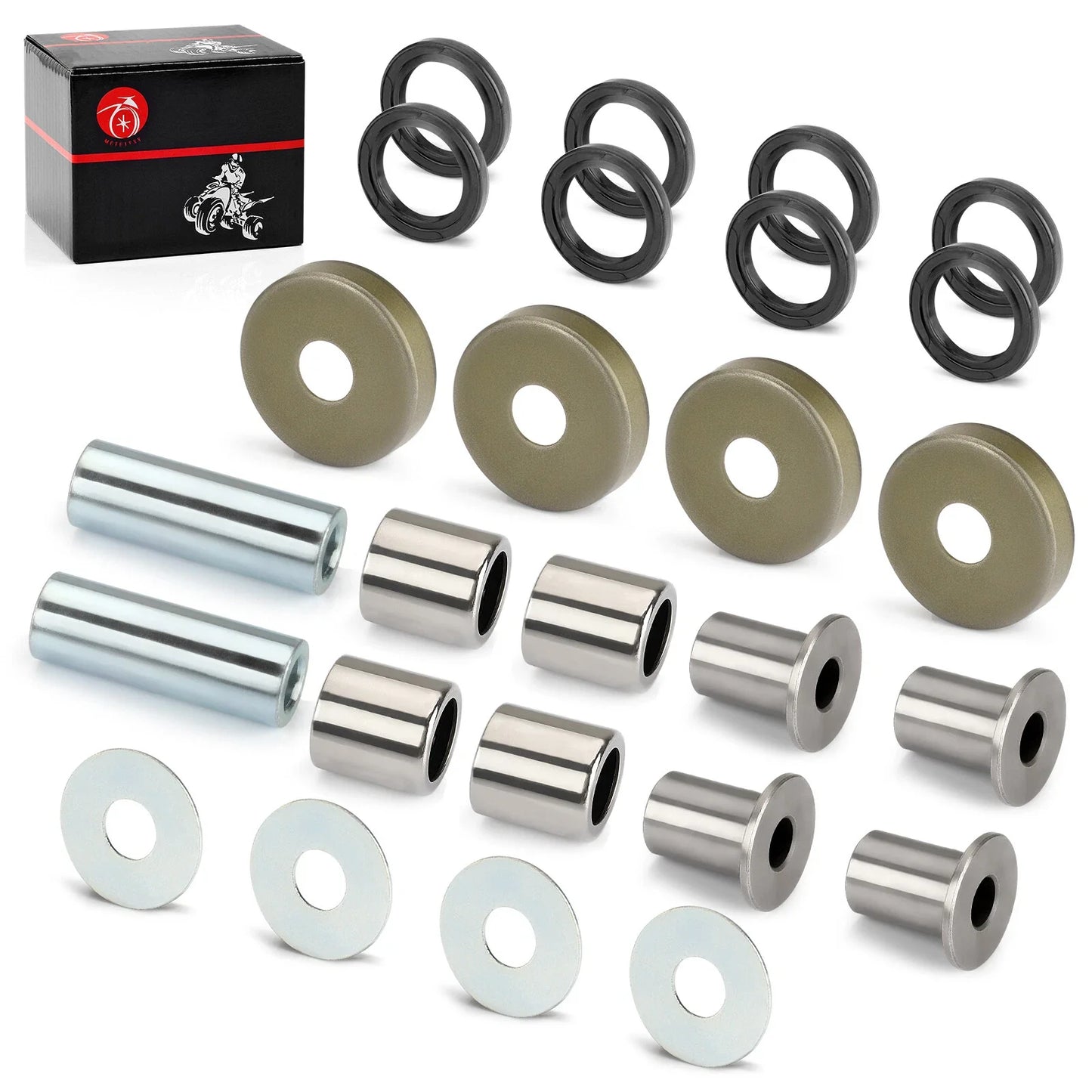 Front U/L A-Arm Bushing Seal Kit for Suzuki Quadsport Z400 (2003–2014)