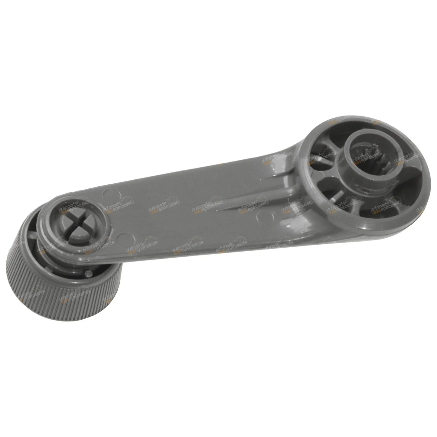 2 x Grey Door Window Winder Handles for Toyota Hilux LN65 YN65 YN67 (1983–1988)