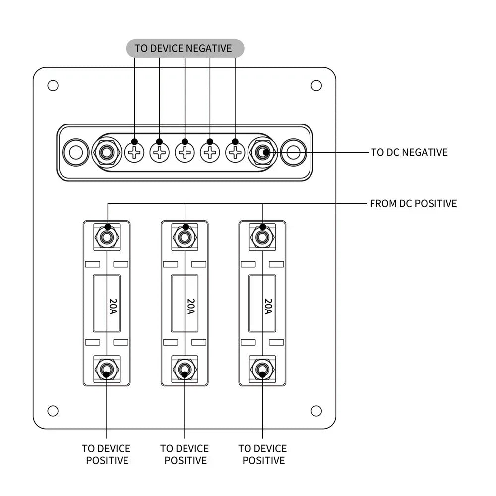 100A Aluminum Manual-Off Hydraulic Circuit Breaker for Busbar