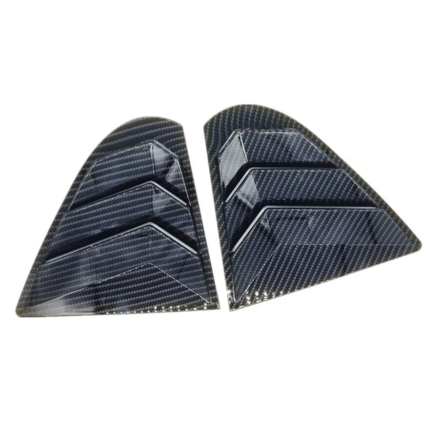Carbon Fiber Side Window Covers for Mitsubishi Lancer EVO (2003-2006)