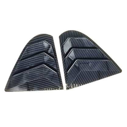 Carbon Fiber Side Window Covers for Mitsubishi Lancer EVO (2003-2006)