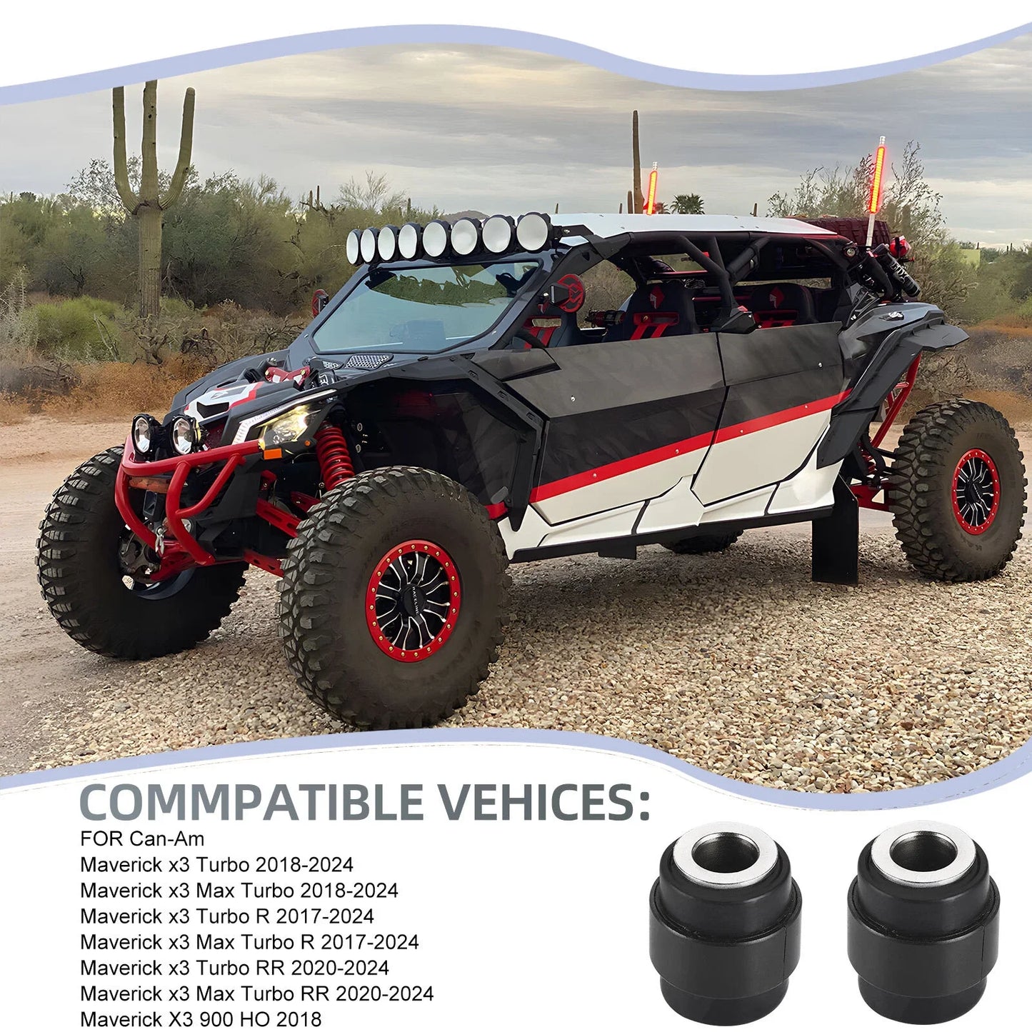 Rear Radial Lower Knuckle Joint for Can-Am Maverick X3 (2017–2026)