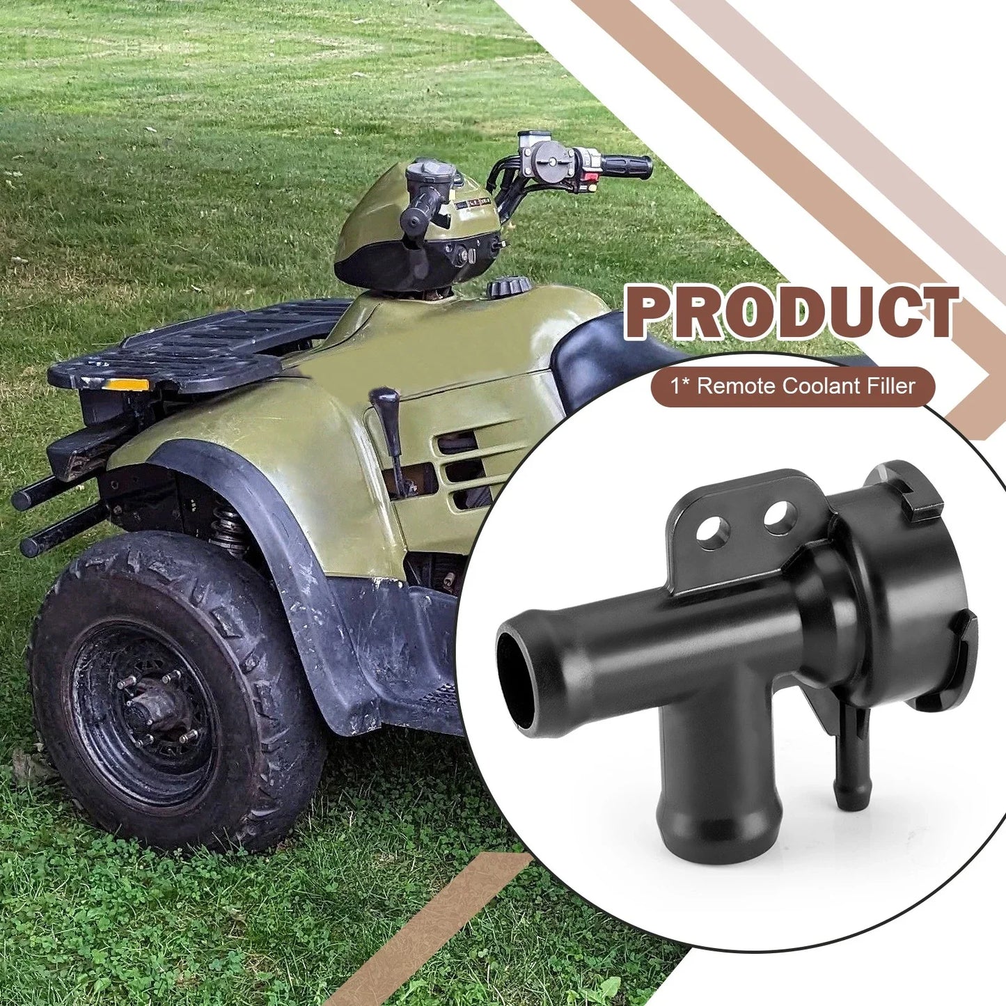 Remote Coolant Filler Magnum 500 2x4 4x4 for Polaris (1999–2003)