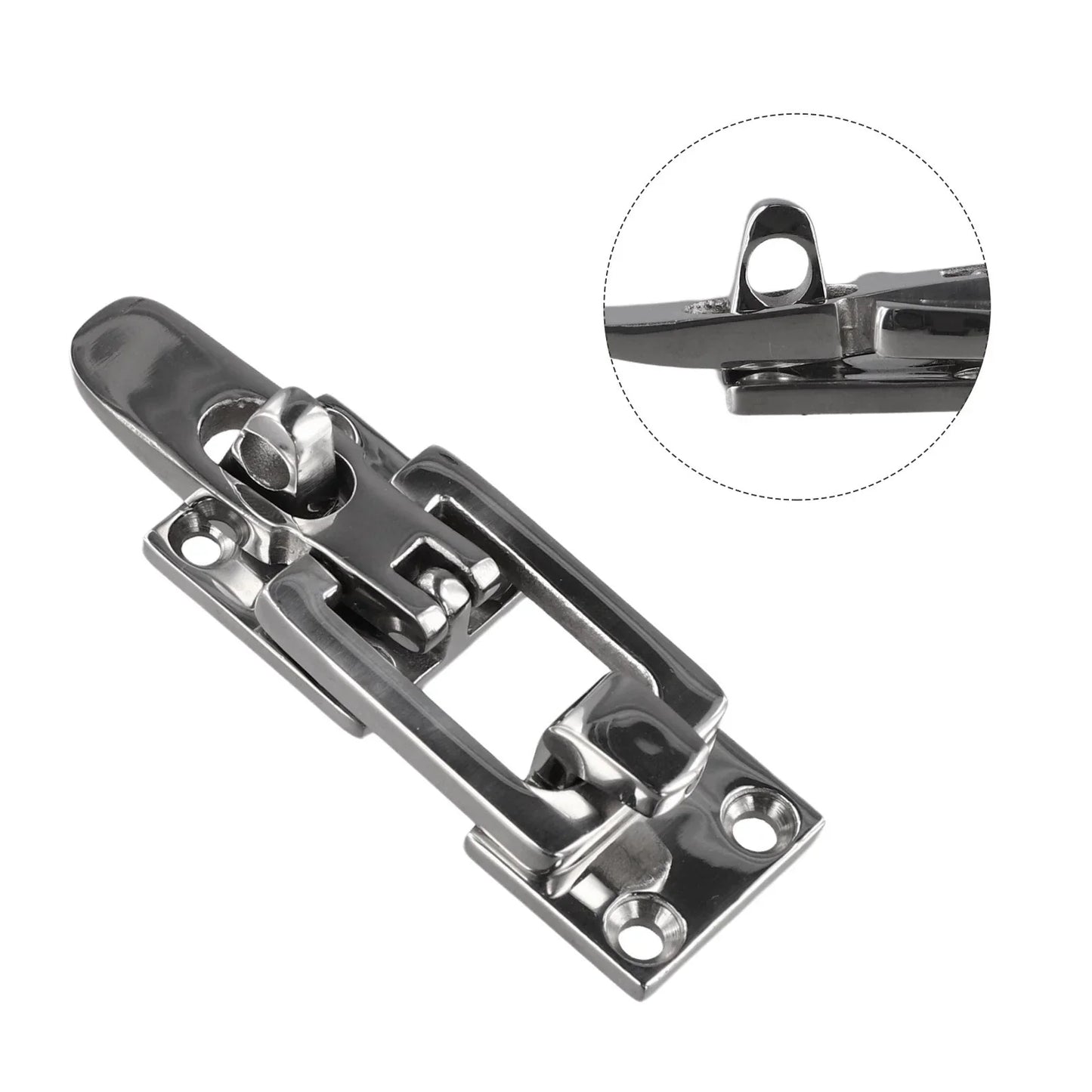 Heavy Duty Anti Rattle Door Lock Latch Clamp for Marine 316 Stainless Steel