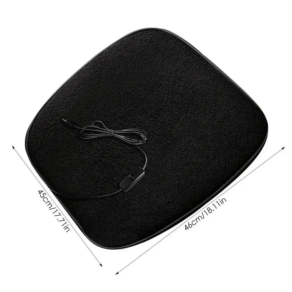 5V USB Heating Pad for Car Seat Heater Winter Warmer Cushion