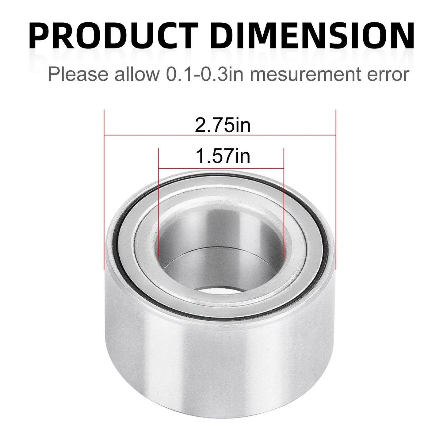 2 x Front & Rear Wheel Bearings for Honda Talon 1000 (2019–2023)