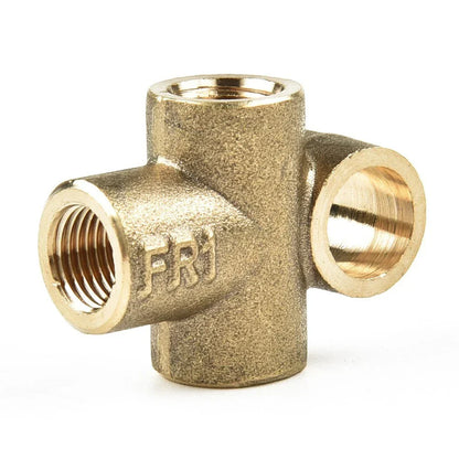 Brake Line Brass Fitting Connector Splitter M10x1 for Vehicle