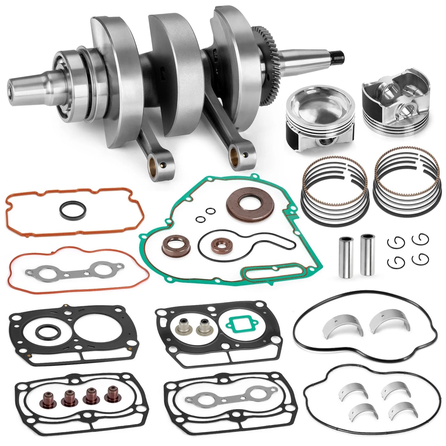 Crankshaft Piston Rebuild Kit for Polaris Sportsman 800 6x6 EFI (2010–2014)
