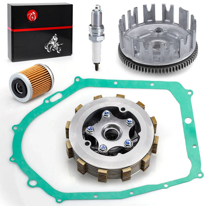 Clutch Assembly kit & Clutch Basket for Yamaha YFM350 Warrior (1987–2004)