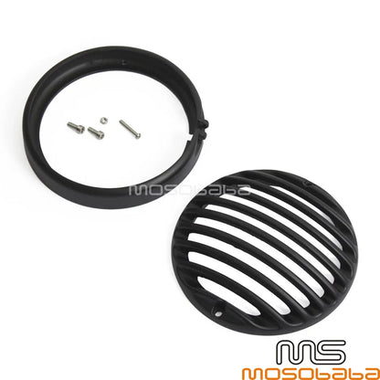 5 3/4" Black Motorcycle Headlight Cover for Harley Sportster XL1200 (2004-2014)