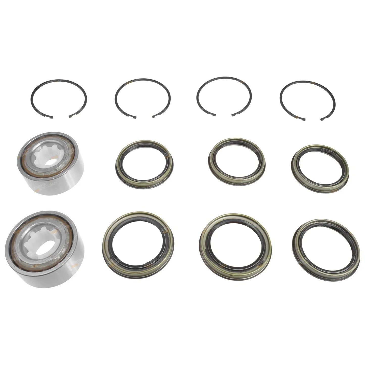 Front Wheel Bearing Kits + Grease for Nissan Pulsar N14 N15 (1990-2000)