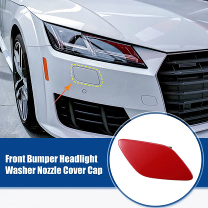 Front Right Bumper Headlight Washer Nozzle Cover Cap for BMW 328i Red