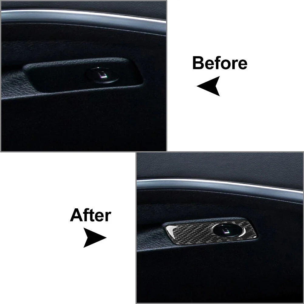 Kia Stinger Glove Box Handle Cover Trim  Black (2018-2023)
