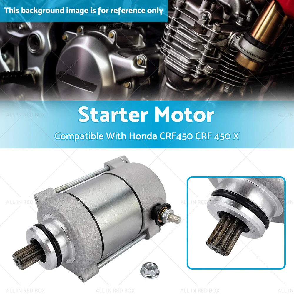Starter Motor for Honda CRF450 CRF450X (2005-2018)