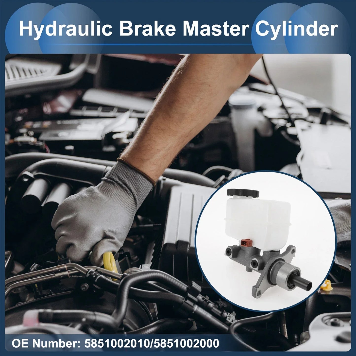 Brake Master Cylinder for Hyundai Atos (1998-2003)