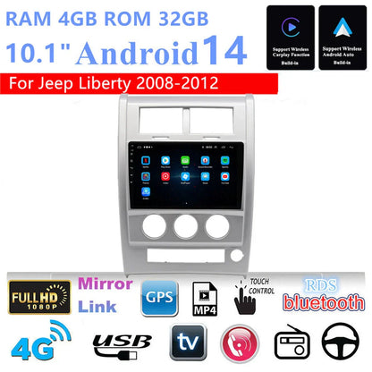 10.1'' Android Car Stereo GPS Navigation for Jeep Liberty (2008-2012)