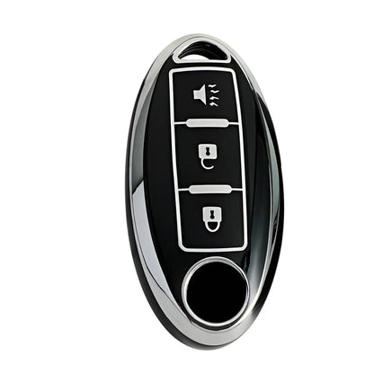 3 Button Key Cover Housing for Nissan Qashqai Leaf Tiida (2006-2023)