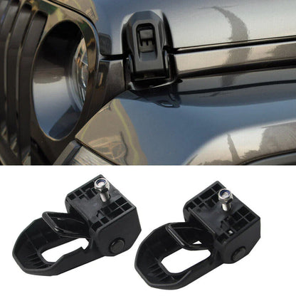 4 Pcs Hood Latch for Jeep Wrangler JL JLU JK (2018-2019)