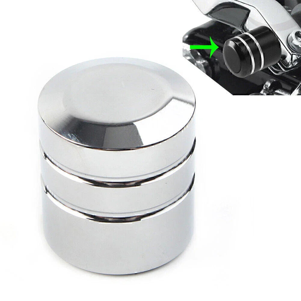 CNC Cut Heel Shift Eliminator Shaft Cap for Harley Touring Road King (1980-2023)