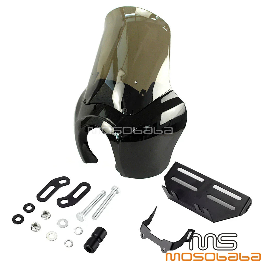 Windshield Bracket for Harley Softail Low Rider S FXLRS (2020-2022) Black