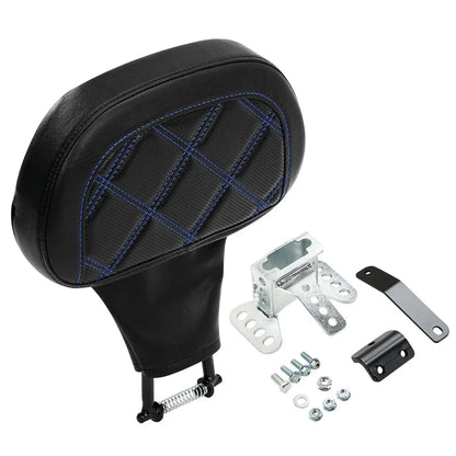 Driver Backrest Pad for Harley Touring Street Road Glide (1988-2023) Black