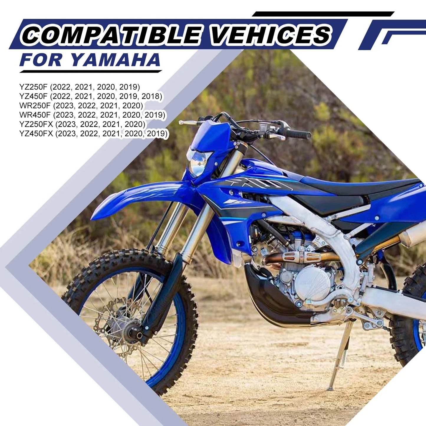 Air Filter Lid Cover Guide Kit for Yamaha YZ250FX/YZ450FX (2019–2023)