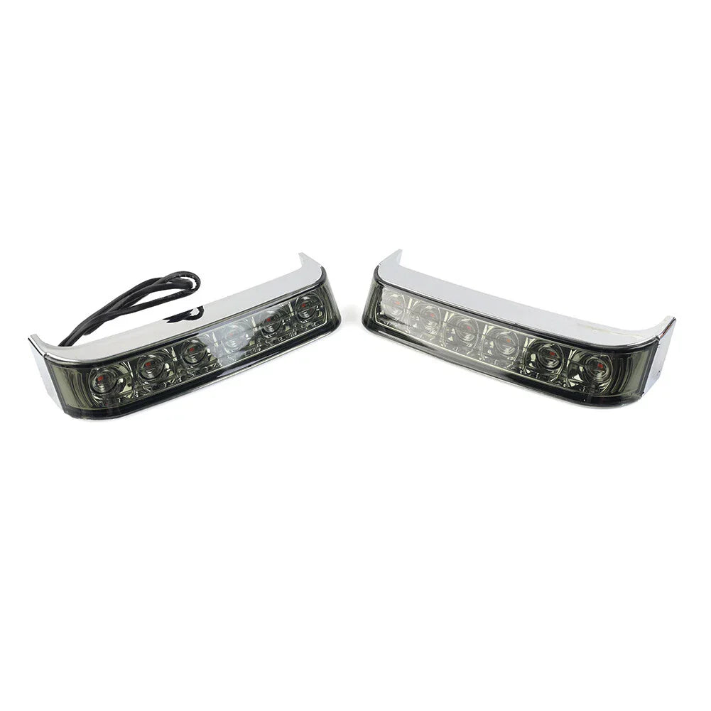 LED Saddlebag Run/Brake/Turn Light Lens for Harley 2009-2013