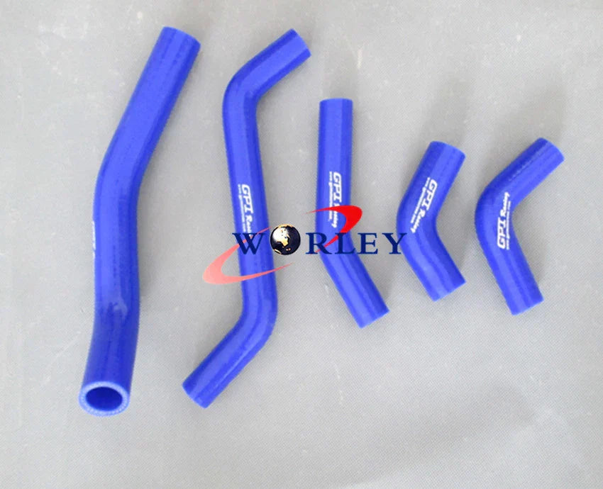 Silicone Radiator Hose RED for KAWASAKI KXF450 KX450F 2006-2008