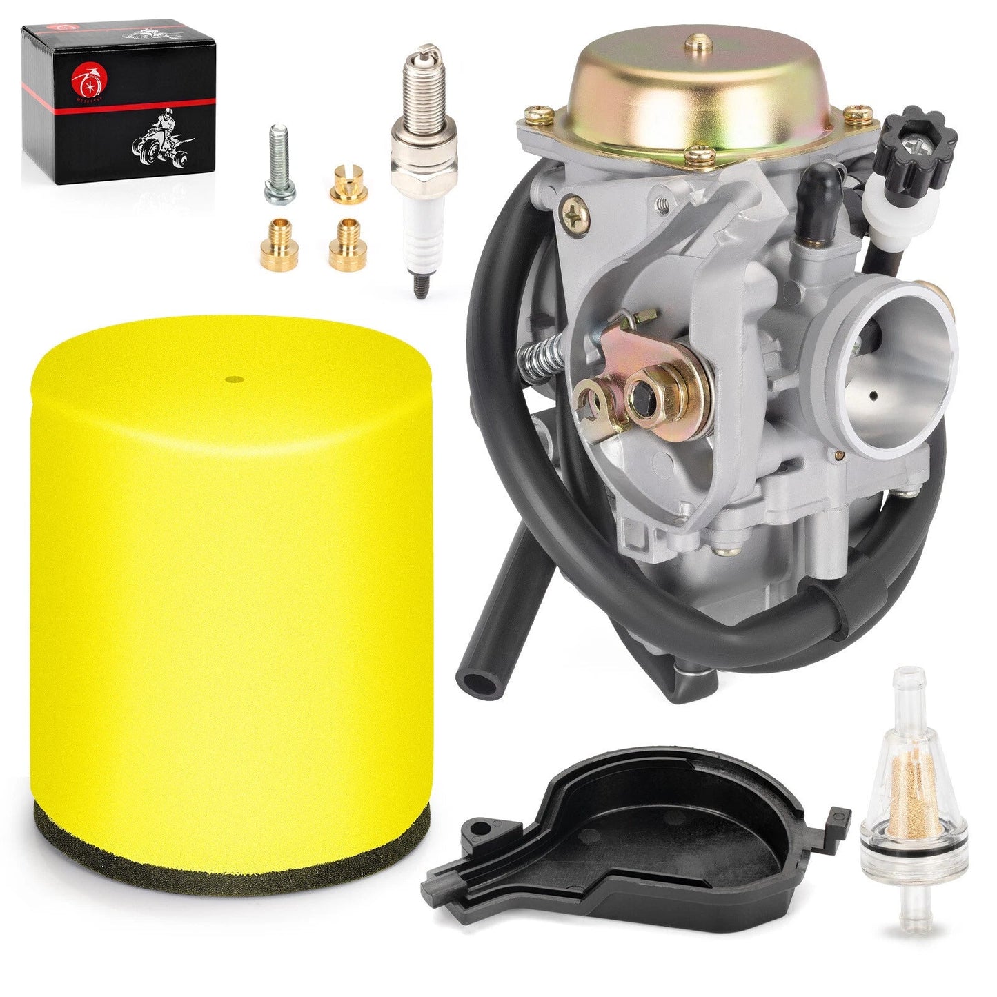 Carburetor Carb Air Filter for Suzuki Eiger 400 LT-F400 LT-A400 (2002–2007)
