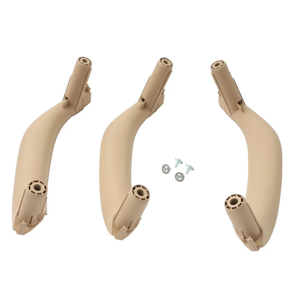 3 x Interior Door Pull Handle Trim Cover for BMW X5 X6 F15 F16 (2014-2018)