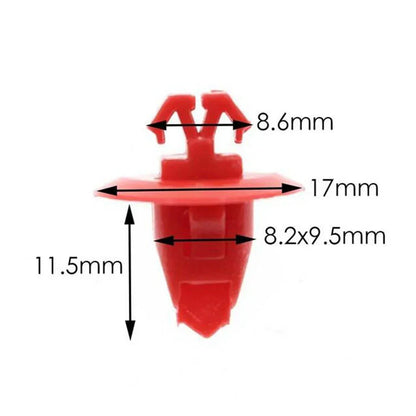 50 x Fender Flare Moulding Retainer Clips for Toyota 4Runner Tacoma (2003-2023)