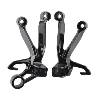 Black Rear Footrest Footpeg Bracket for Suzuki GSXR1000 (2003-2006)