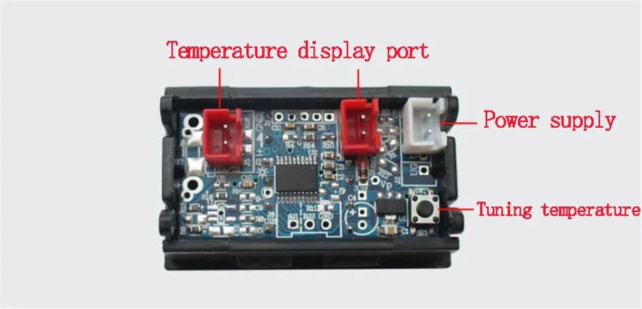 Dual Digital Display Temperature Gauge for Intercooler Supercharger (N/A)