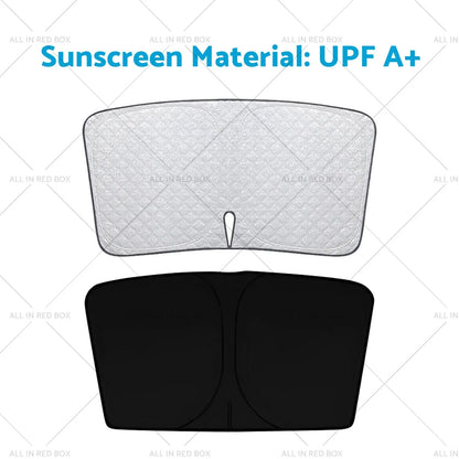 6 Layer Thick WindScreen Sun Shade for Ford Transit Custom (2013-2022)