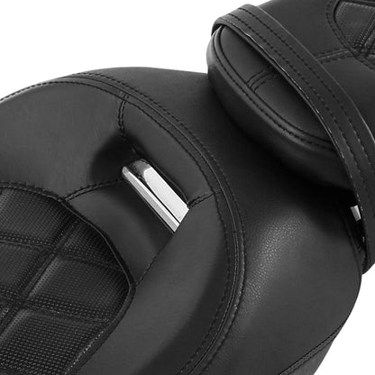 Driver Passenger Seat Pad for Harley Touring Electra Glide FLHT (2009-2023)