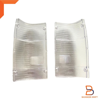 Clear Lens Corner Turn Signal Light Set for Mazda B-Series Ute (85-98)